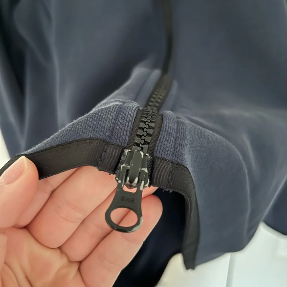 Nike Tech Dark Blue Full-Zip Jacket - Picture 8 of 8